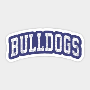 bulldogs mascot Sticker